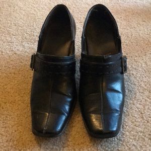 Black Slip On Shoes. Size 8.5
